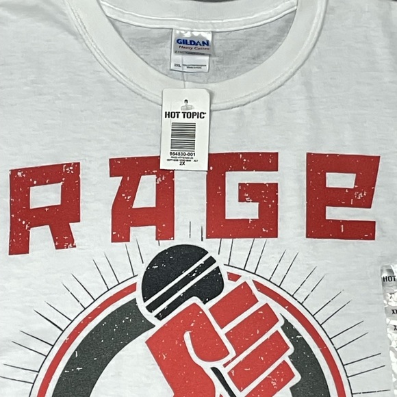 Vintage RAGE AGAINST The MACHINE T-Shirt 2010 New/Deadstock sz XXL - Picture 4 of 7